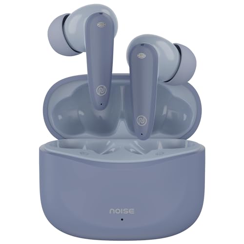 Noise Buds VS106 Truly Wireless in-Ear Earbuds with 50H Playtime, Quad Mic with ENC, Instacharge(10 min=200 min),Ultra-Low Latency(up to 40ms), 10mm Driver, and BT v5.3 (Sky Blue)