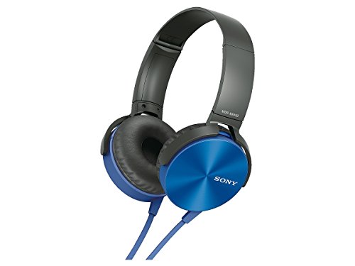 (Refurbished) Sony MDR-XB450 Headset (Blue)