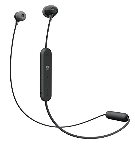 (Refurbished) Sony WI-C300 Wireless In-Ear Headphones, Black (WIC300/B)