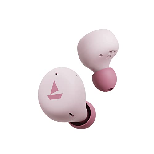 (Refurbished) boAt Airdopes 381 Bluetooth Truly Wireless in Ear Earbuds with 20 Hours Playback, ASAP Charge, IWP Technology, IPX5 and Touch Control(Mint Pink)