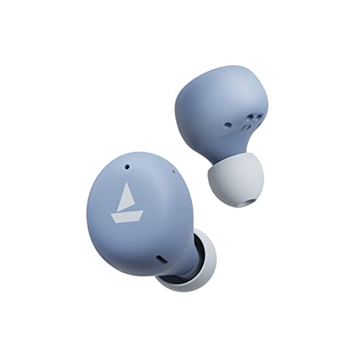 (Refurbished) boAt Airdopes 381 in Ear Earbuds(Mint Purple)