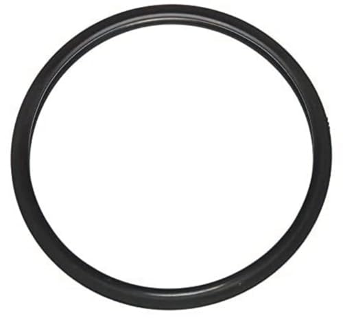 Rubber Gasket for Outer Lid Prestige Popular Pressure Cooker - Diameter 22 CM - Suitable for 5 to 6.5 Liters (Pack of 1 Black Color))