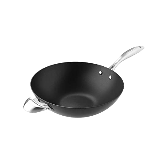 ScanPan PRO IQ Black Cast Aluminum 12.5 Inch Wok