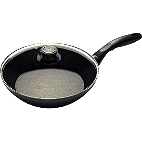 Swiss Diamond Induction Edge Stir Fry Pan W/Lid - 10.25", Gray