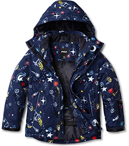 TSLA Kid's Snowboard & Ski Jacket, Waterproof Winter Jacket, Windproof Insulated Snow Jackets with Hood