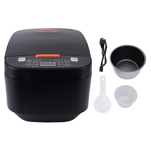 Ubersweet® Slow Cooker, 220V 5L Large Capacity 900W Electric Pressure Cooker Easy Cleaning for Household (EU Plug)