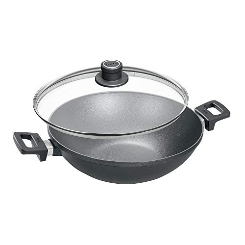 Woll Nowo Titanium Wok with Side Handles and Lid, 12-1/2-Inch