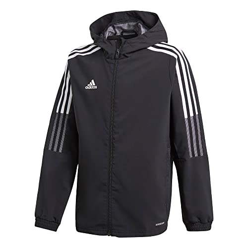 adidas unisex-child Tiro 21 Windbreaker Black X-Large