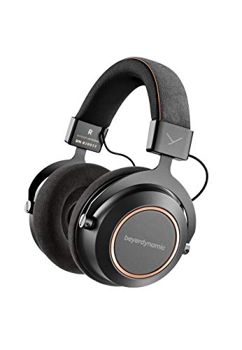 beyerdynamic Amiron Wireless Bluetooth Over The Ear Headphone with Mic (Black)