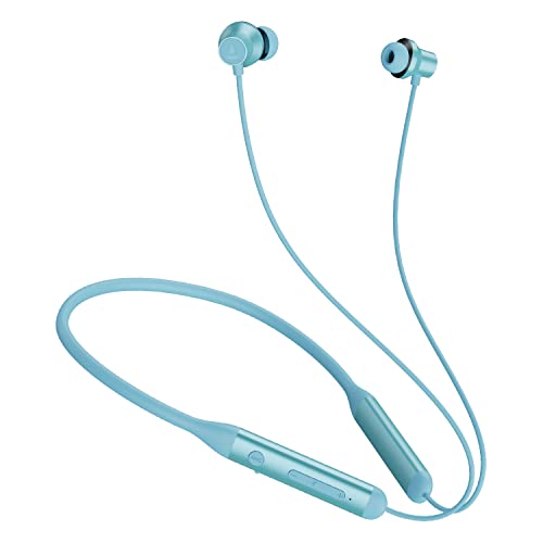 boAt Rockerz 330ANC Bluetooth in Ear Neckband with Mic, Crystal Bionic Sound Powered by Dirac Opteo, Active Noise Cancellation, 13mm Drivers, ASAP Charge, 24H Playback & ENx Tech(Oceanic Blue).