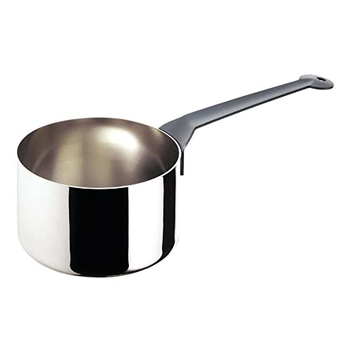 Alessi 90105/16 T La Cintura di Orione Saucepan with Long or Russian Handle, Trilamine, Steel