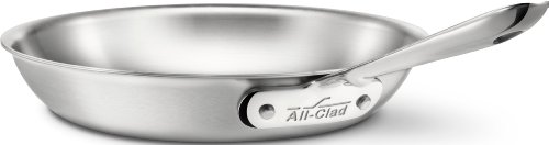All-Clad Induction Base Steel Fry Pan, Silver, 1 Piece