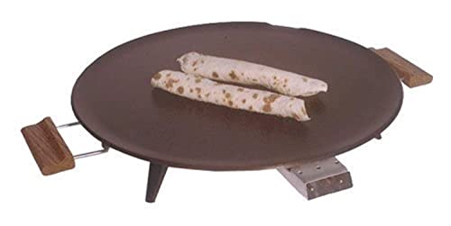 Bethany Griddle Heritage 1450 W 16 In. Dia. Silverstone Non-Stick, Wood Handles