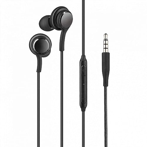 In-Ear Headphone For Oneplus 7,Oneplus 7 pro,OnePlus 7 Pro,OnePlus 7 Pro 5G,OnePlus 7T,OnePlus 7T Pro,OnePlus 7T Pro 5G McLaren,OnePlus 8,OnePlus 8 5G (T-Mobile) In- Ear Headphone | Earphones | Headphone| Handsfree | Headset | Universal Headphone | Wired | MIC | Music | 3.5mm Jack | Calling Function | Earbuds | Microphone| Bass Bost Sound |Flat Wired Earphone| Original Earphone like Performance Earphones Compatible With All Andriod Smartphone, MP3 Players, Mobile, Laptops 1LS3| Black