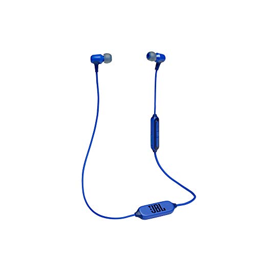 JBL Live 100BT by Harman in-Ear Bluetooth Headphone with Bulit-in Mic, Multi-Point Connection, 9 Hours of Playtime and Voice Assistance (Blue)