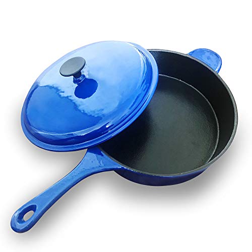 Jean-Patrique Cast Iron Sauté Pan Deep 11.8" Professional