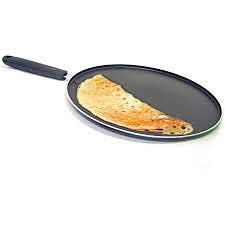 Nonstick Dosa Tava, Diameter 30 cm, Thickness 4.88 mm, Black Pack of 10