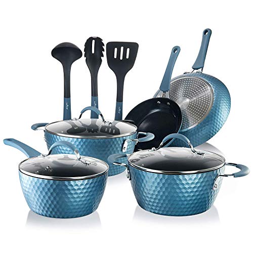 NutriChef NCCW11BD Baking Pans, Set, Blue