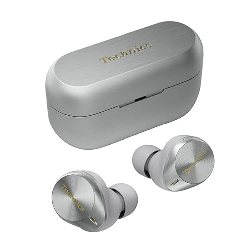 Panasonic Technics EAH-AZ80-S Flagship Model, Noise Canceling, Bluetooth, Multipoint Support, LDAC Compatible