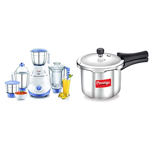 Prestige 750W Mixer Grinder With Pressure Cooker