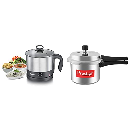 Prestige PMC 1.0 Non-induction base Aluminium Multi Cooker And Pressure Cooker