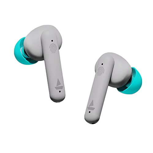 (Refurbished) boAt Airdopes 141 TWS Wireless In Ear Earbuds with 42H Playtime, Beast Mode, ENx Tech, ASAP Charge, IWP, IPX4 Water Resistance, Smooth Touch Controls(Cider Cyan)