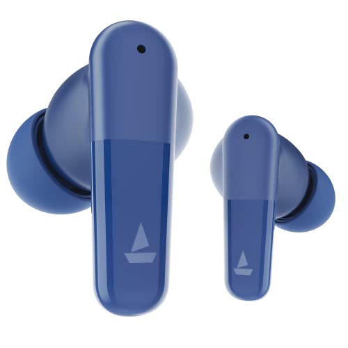 (Refurbished) boAt Airdopes 172 True Wireless in Ear Earbuds with ENx™ Tech, Beast Mode, 35H Playtime, 11mm Drivers, ASAP™ Charge, IPX4, IWP™, Touch Controls(Bold Blue)