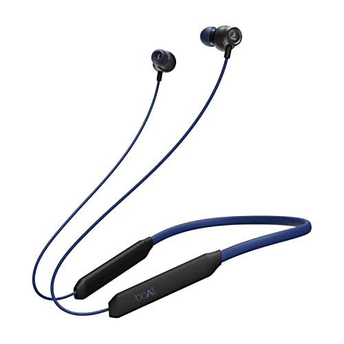 (Refurbished) boAt Rockerz 205 Pro Bluetooth Wireless In Ear Earphones With Mic With Beast Mode, Enx Mode For Clear Voice Delivery, Asap Charge, 10Mm Drivers, Ipx5, V5.2, 30Hrs Playtime (Buoyant Blue)