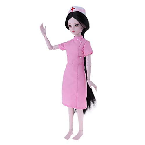 SECRET DESIRE 60Cm Handmade Professional Female 1/3 Bjd Dolls Nurse Ball Jointed Doll Girls Toys Birthday Christmas Gift