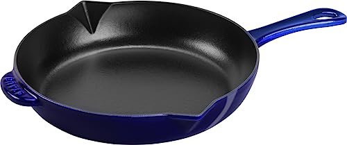 STAUB Fry Pan, Dark Blue, 10"