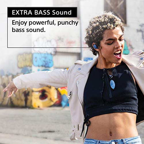 Sony (Renewed) Wf-Xb700 Bluetooth Truly Wireless in Ear Earbuds with Extra Bass, 18 Hours Battery Life, with Mic for Phone Calls, Quick Charge, Bt Ver 5.0 (Black)