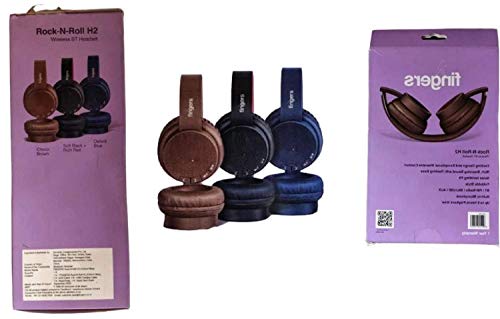 Unique Industries.Wireless Headphones Fingers Multicolor (Pack of 1, Purple)