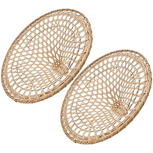 Uonlytech Floor Lamp Shade 2pcs Womens Sun Straw Hat Summer Beach Sun Hat Straw Beach Hat Womens Straw Panama Hat Straw Hat for Girl Women Rattan Lamp Shade