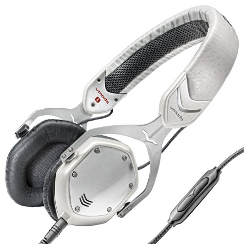 V-Moda Crossfade M-80 On-Ear Headphones (White Silver)