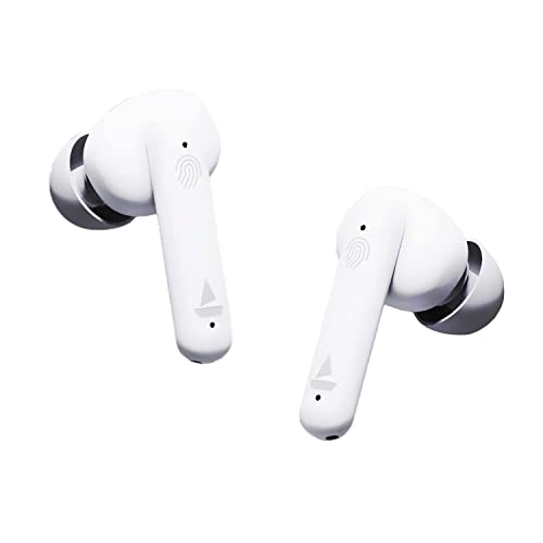 boAt (Refurbished) Airdopes 141 Tws Bluetooth Truly Wireless In Ear Earbuds With Mic 42H Playtime, Beast Mode, Enx Tech, Asap Charge, Iwp, Ipx4 Water Resistance, Smooth Touch Controls(Pure White)