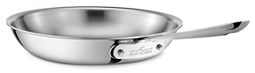 All-Clad Induction Base Stainless Steel Fry Pan, 10 Inches, Silver, 1 Piece