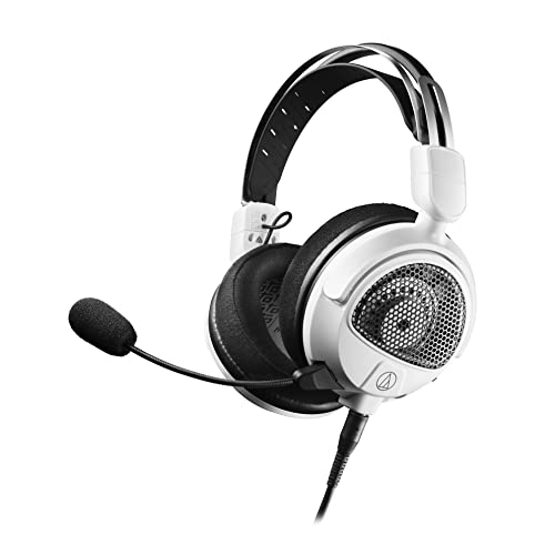 Audio-Technica ATH-GDL3WH Open-Back Gaming Headset, White