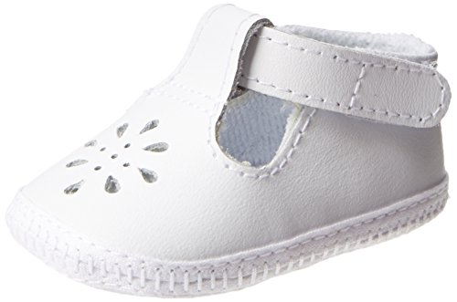 Baby Deer 1820 Crib Shoe (Infant),White,1(6weeks-3mos)