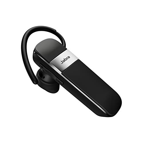 Jabra Talk 15 SE Mono Bluetooth Headset - Wireless Single Ear Headset with Built-In Microphone, Media Streaming and up to 7 hours Talk Time - Black