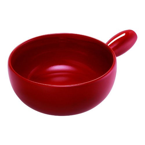 Kuhn Rikon Classic Fondue Pot, 8.66", Red