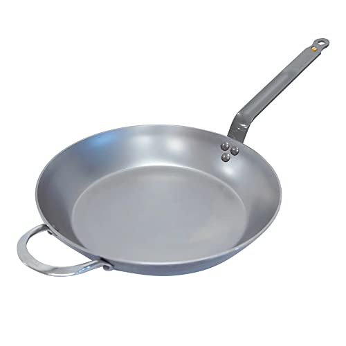 Mineral B Round Carbon Steel Fry Pan 12.5-Inch