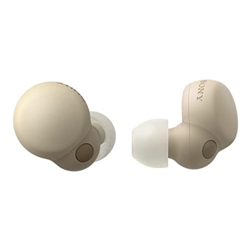 (Refurbished) Sony WF-LS900N Truly Wireless Noise Cancelling in Ear Earbuds Ultra-Light for All-Day Comfort,Up to 20 Hours Battery, Charging case - Beige