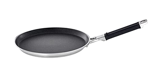 Rösle SILENCE PRO Cookware Collection 11 in. Crepes Pan with Non-Stick Coating