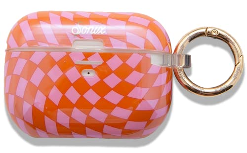 Sonix Case for AirPods Pro - Checkmate - Pink/Orange