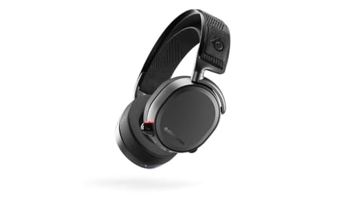 SteelSeries Arctis Pro Wireless Gaming Headset - Lossless High Fidelity Wireless + Bluetooth for PS5/PS4 and PC - Black