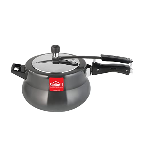 Summit Inner Lid 5.5 Litre Handi Induction Base Hard Anodised Pressure Cooker