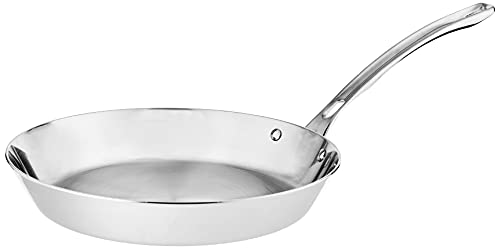 Viking Culinary Induction Base Stainless Steel Fry Pan, 12 Inches, Silver, 1 Piece