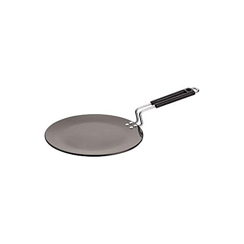 Vinod Hard Anodised Induction Friendly Tawa - 26.5 cm_Black_Free Size