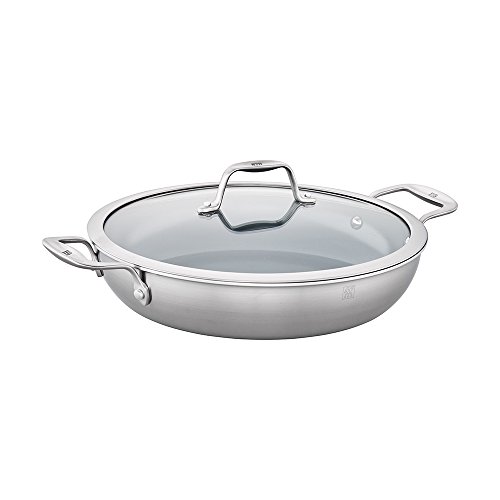 ZWILLING Spirit 3-ply 4-qt Stainless Steel Ceramic Nonstick Braiser