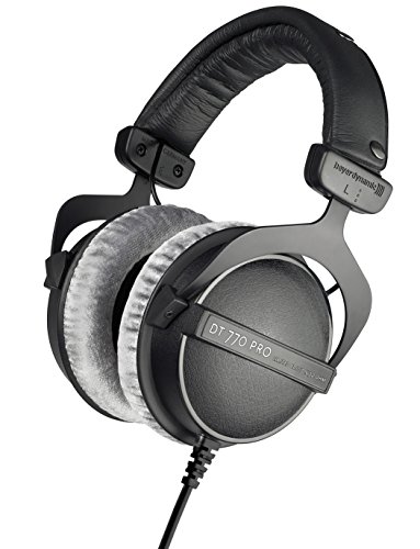 beyerdynamic DT 770 Pro 32 Ohm Studio Headphone, Grey (DT 770 Pro 32 Ohm Grey)